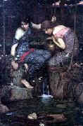 John William Waterhouse, Nymphs Finding the Head of Orpheus